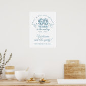 Affiche de bienvenue du 60e anniversaire (Cuisine)
