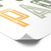 Affiche de bienvenue du Dinosaur Construction Part (Coin)