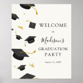 Affiche de bienvenue du groupe de diplômés (Devant)