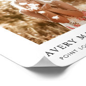 Affiche de bienvenue du groupe de diplômés | Bienv (Coin)