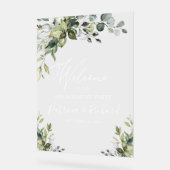 Affiche de bienvenue du Parti de l'engagement écol (Angle)