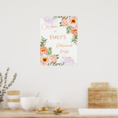 Affiche de bienvenue du Parti de retraite Orange F (Cuisine)