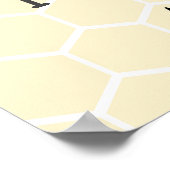 Affiche de bienvenue fête d'anniversaire de l'abei (Coin)