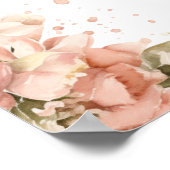 Affiche de bienvenue | Fête des mariées Brunch & B (Coin)