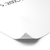 Affiche de bienvenue Fête des mariées Pearls & Pro (Coin)