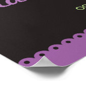 Affiche de bienvenue Fiesta Mariage Affiche Mexica (Coin)