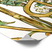 Affiche de bienvenue Floral Arch Art Nouveau (Coin)