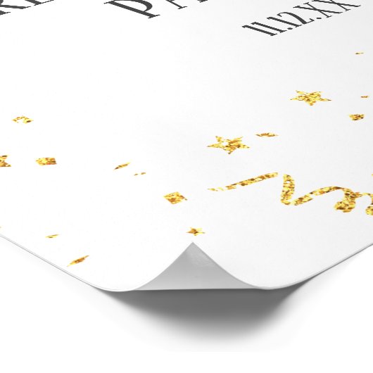 Affiche de bienvenue Gold Celebration Retirement P (Coin)