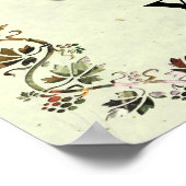 Affiche de bienvenue hébraïque personnalisable (Coin)