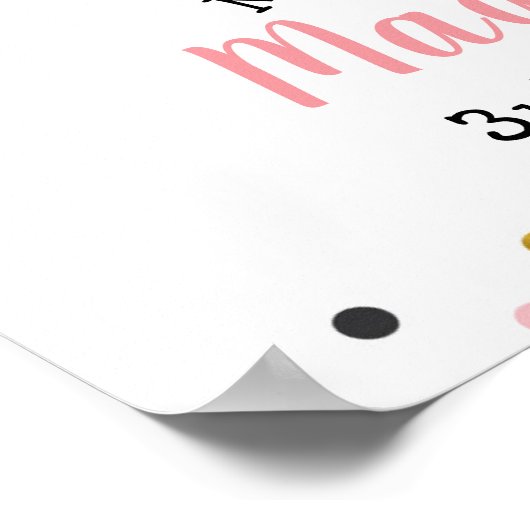 Affiche de bienvenue Kitty Cat (Coin)