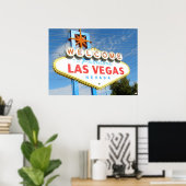 Affiche de bienvenue Las Vegas Closeup Poster Impr (Bureau à domicile)