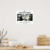 Affiche de bienvenue mariage (Cuisine)