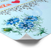 Affiche de bienvenue mariage (Coin)