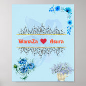 Affiche de bienvenue mariage (Devant)