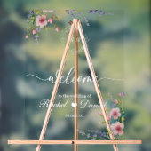 Affiche de bienvenue mariage (Neutre)