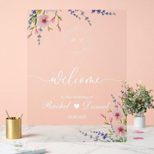 Affiche de bienvenue mariage (Mariage)
