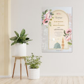 Affiche de bienvenue Mariage acrylique personnalis