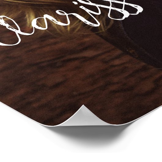 affiche de bienvenue mariage avec photo (Coin)