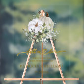 Affiche de bienvenue Mariage Citrouille Fall In Lo (Neutre)