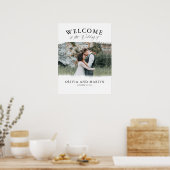 Affiche de bienvenue Mariage de Boho moderne Washe (Cuisine)