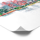 Affiche de bienvenue Mariage de Chicago Jackson Pa (Coin)