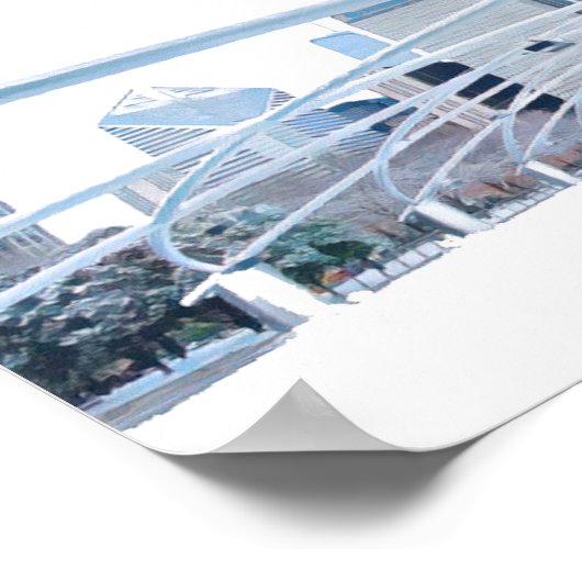 Affiche de bienvenue Mariage de Chicago Skyline (Coin)