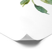 Affiche de bienvenue Mariage de couronne d'or flor (Coin)