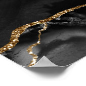 Affiche de bienvenue Mariage de la Géode d'âge d'o (Coin)