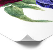 Affiche de bienvenue Mariage de la marine Blue Blu (Coin)