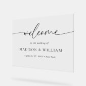 Affiche de bienvenue Mariage de script minimal mod (Angle)