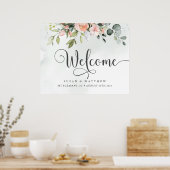 Affiche de bienvenue Mariage de verdure (Cuisine)