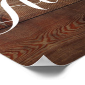 Affiche de bienvenue Mariage des Roses de Sunflowe (Coin)