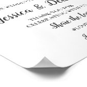 Affiche de bienvenue | Mariage d'été Boho Lemon mo (Coin)