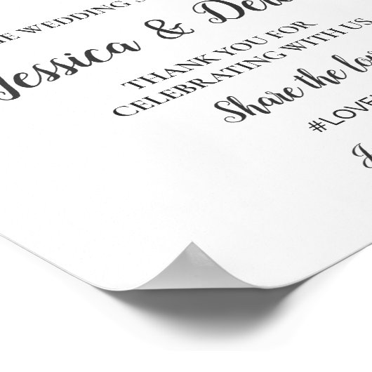 Affiche de bienvenue | Mariage d'été Boho Lemon mo (Coin)