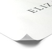 Affiche de bienvenue Mariage Eucalyptus Botanical  (Coin)