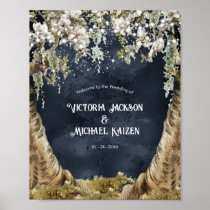 Affiche de bienvenue Mariage Magnolia & Moss