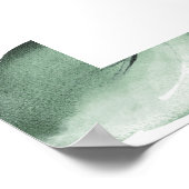 Affiche de bienvenue Mariage Rose de Bourgogne (Coin)