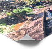 Affiche de bienvenue Mariage San Antonio Riverwalk (Coin)