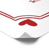 Affiche de bienvenue Mariage Whimsical Main Draw R (Coin)