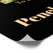 Affiche de bienvenue minimaliste moderne (Coin)