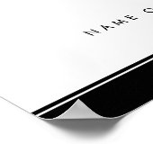 Affiche de bienvenue moderne de l'école de science (Coin)