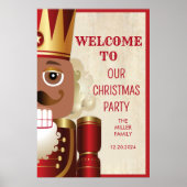 Affiche de bienvenue Noël Casse-Noisette (Devant)