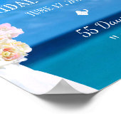 Affiche de bienvenue | Ocean Beach Summer Fête des (Coin)