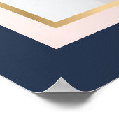 Affiche de bienvenue photo couleur bleu bleu bleu  (Coin)