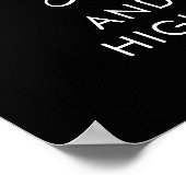 Affiche de bienvenue photo d'anniversaire de 75 an (Coin)