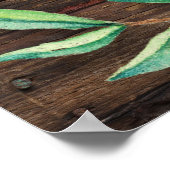 AFFICHE DE BIENVENUE | Poster de Mariage de citron (Coin)