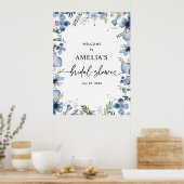 Affiche de bienvenue pour la Baby Shower de mariag (Cuisine)