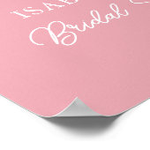 Affiche de bienvenue pour la baby shower Papillons (Coin)