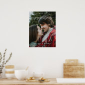 Affiche de bienvenue pour la fête de fiançailles a (Cuisine)