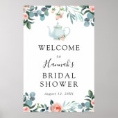 Affiche de bienvenue pour la fête de mariage "Time (Devant)